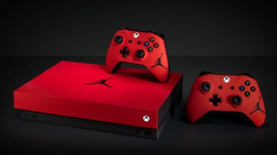 微软与「Air Jordan」合作Xbox One X特制机 样貌美到声优植田佳奈也转推赞叹